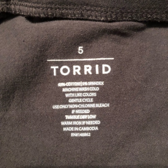 Torrid Full Length Legging (dark grey) - Picture 2 of 2